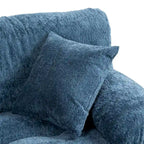 84" Chenille Upholstered Sofa - Dual-Layer Memory Foam & Pocket Spring Cushions - Modern 2-3 Seater with 2 Pillows