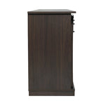 62.4" Farmhouse TV Stand with Sliding Barn Doors - Wood Media Console for TVs up to 60" - 400 lbs Capacity with Storage