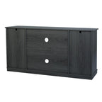 62.4" Farmhouse TV Stand with Sliding Barn Doors - Wood Media Console for TVs up to 60" - 400 lbs Capacity with Storage