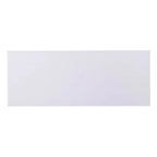 39.5" Low Profile Media TV Stand for up to 41" TVs - White & Champagne Metal Frame - 3 Open Shelves Contemporary