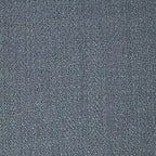 360-Degree Swivel Arm Chair - Button Tufted, Polyester Linen Blend, 300 lbs Capacity, Blue/Orange