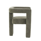 Barrel Shaped Fabric Upholstered Accent Armchair - 300lbs Capacity, Fully Assembled, Lightweight Design, Multiple Colors Available