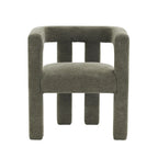 Barrel Shaped Fabric Upholstered Accent Armchair - 300lbs Capacity, Fully Assembled, Lightweight Design, Multiple Colors Available