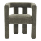 Barrel Shaped Fabric Upholstered Accent Armchair - 300lbs Capacity, Fully Assembled, Lightweight Design, Multiple Colors Available