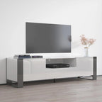 71" Modern High Gloss TV Stand - Entertainment Center for up to 75" TVs - Sleek Media Console with Ample Storage