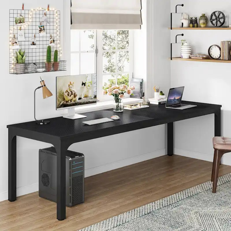 78.7 Inches Extra Long Computer Desk 2 Person Desk
