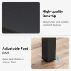 78.7 Inches Extra Long Computer Desk 2 Person Desk