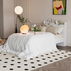 Twin Wood Platform Bed with 3 Storage Drawers & Headboard - White, Pinewood/MDF, 350lbs Capacity, No Box Spring