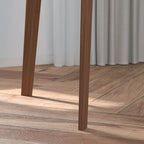 47.2" Study Desk - Solid Wood Legs, Thickened Top, Rounded Corners, Easy Assembly, Space-Saving Design