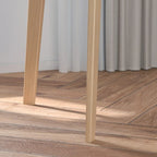 47.2" Study Desk - Solid Wood Legs, Thickened Top, Rounded Corners, Easy Assembly, Space-Saving Design