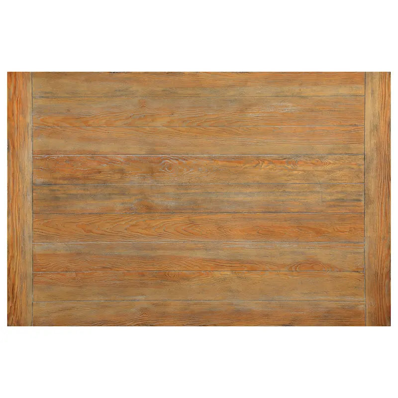 60" Rustic Coffee Table with Baluster Legs - Reclaimed Wood, MDF, Pine Veneer, Distressed Finish, Storage Shelf