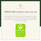 Genuine Leather Wingback Armchair with Lumbar Pillow - Modern Style, Foam Cushioned Seat, Solid Wood Legs, Waterproof