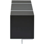 74.8" Modern TV Stand for up to 80" TVs - High Gloss UV Surface with 2 Drawers & 3 Cabinets - Contemporary Media Console