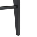 Woven Dining Chair Set of 2 - Natural Braided Accent Armless Chairs - 19"W x 24"D x 35"H - Modern Relaxed Style for Kitchen & Dining Room