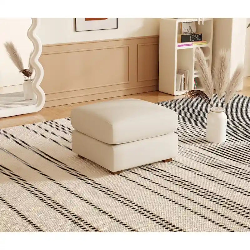 66" Linen Fabric Loveseat Sofa - Solid Wood Frame with High-Density Cushions - Modern 2-3 Seater for Living Room