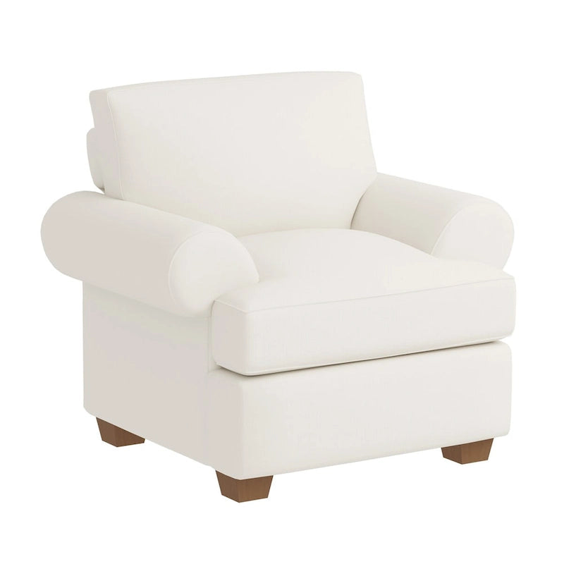 66" Linen Fabric Loveseat Sofa - Solid Wood Frame with High-Density Cushions - Modern 2-3 Seater for Living Room