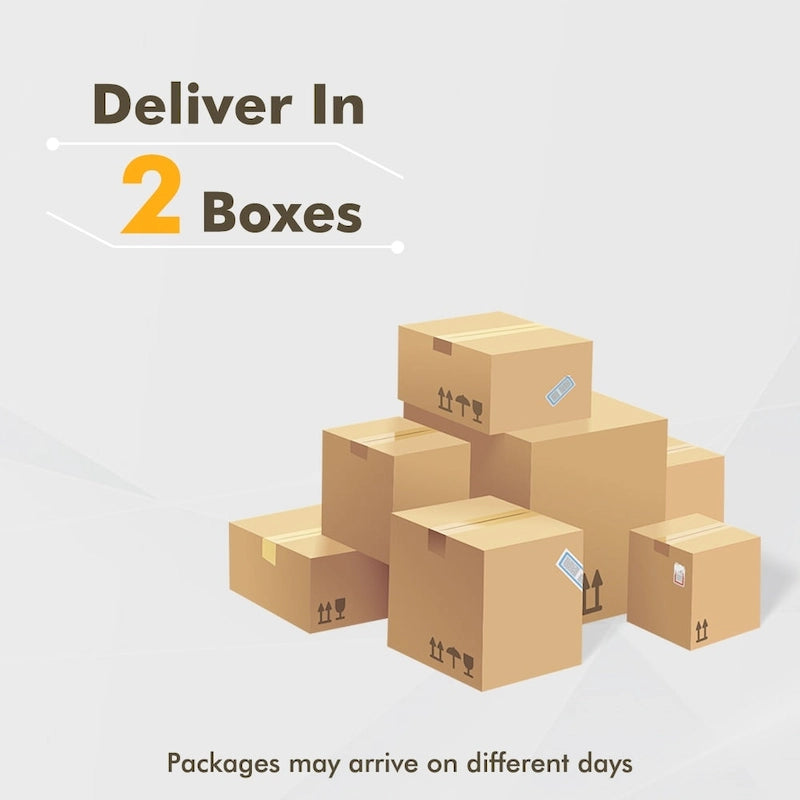 105.5" Velvet Sectional Chaise Sofa - 2-Piece Modular with Pocket Springs - High-Density Foam Upholstered Couch with Pillows