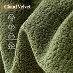 105.5" Velvet Sectional Chaise Sofa - 2-Piece Modular with Pocket Springs - High-Density Foam Upholstered Couch with Pillows